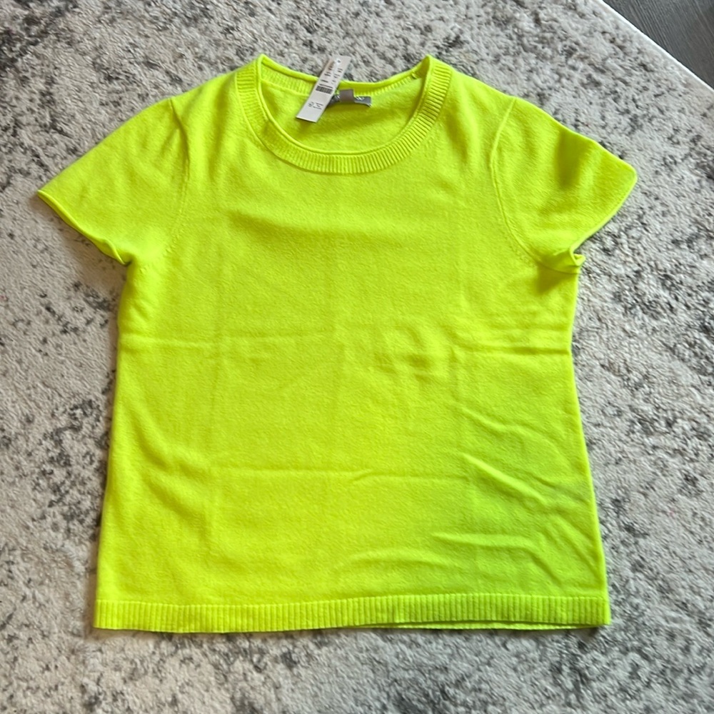 J. Crew cashmere tee